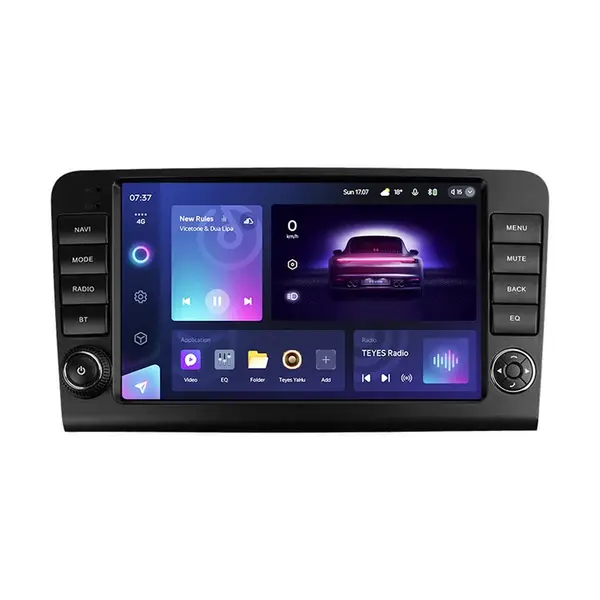 Navigatie Auto Teyes CC3 2K Mercedes-Benz GL X164 2006-2009 4+64GB 9.5" QLED Octa-core 2Ghz Android 4G Bluetooth 5.1 DSP