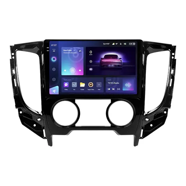 Navigatie Auto Teyes CC3 2K Mitsubishi L200 5 2015-2019 4+64GB 9.5" QLED Octa-core 2Ghz, Android 4G Bluetooth 5.1 DSP