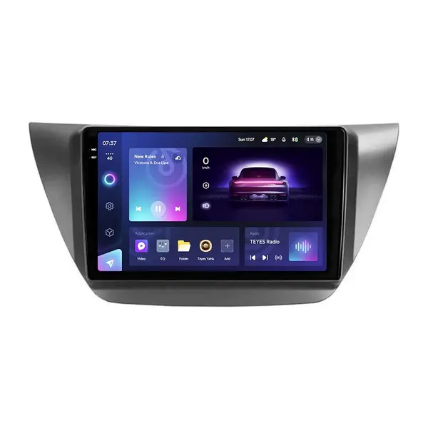 Navigatie Auto Teyes CC3 2K Mitsubishi Lancer 9 2007-2010 6+128GB 9.5" QLED Octa-core 2Ghz Android 4G Bluetooth 5.1 DSP