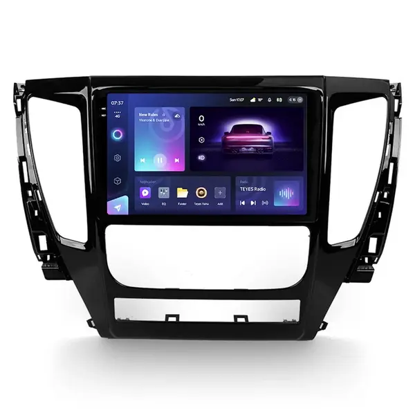 Navigatie Auto Teyes CC3 2K Mitsubishi Pajero Sport 3 2016-2018 4+64GB 9.5 QLED Octa-core 2Ghz, Android 4G Bluetooth 5.1 DSP