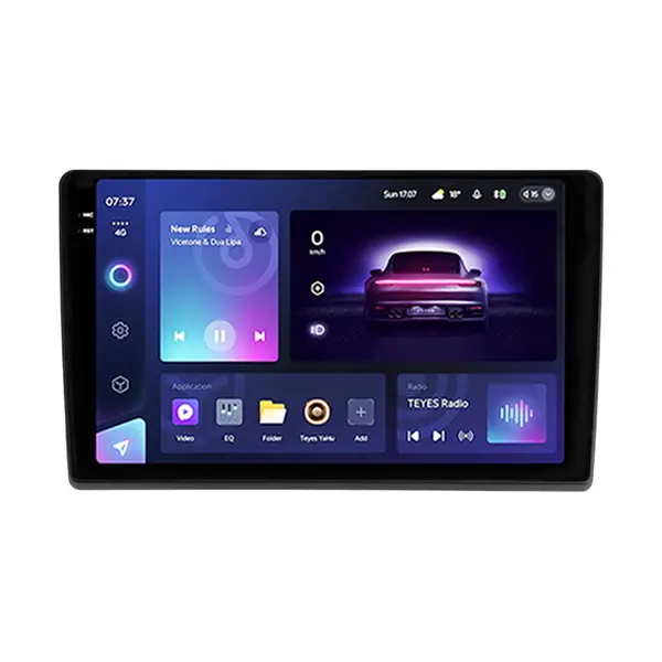 Navigatie Auto Teyes CC3 2K Peugeot Boxer 2 2006-2022 4+64GB 9.5" QLED Octa-core 2Ghz, Android 4G Bluetooth 5.1 DSP