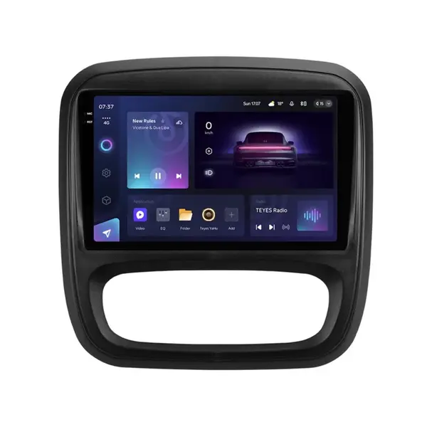 Navigatie Auto Teyes CC3 2K Renault Trafic 3 2014-2021 4+32GB 9.5" QLED Octa-core 2Ghz Android 4G Bluetooth 5.1 DSP
