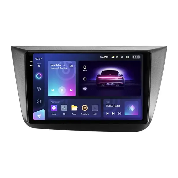 Navigatie Auto Teyes CC3 2K Seat Altea 5P 2004-2015 6+128GB 9.5 QLED Octa-core 2Ghz, Android 4G Bluetooth 5.1 DSP