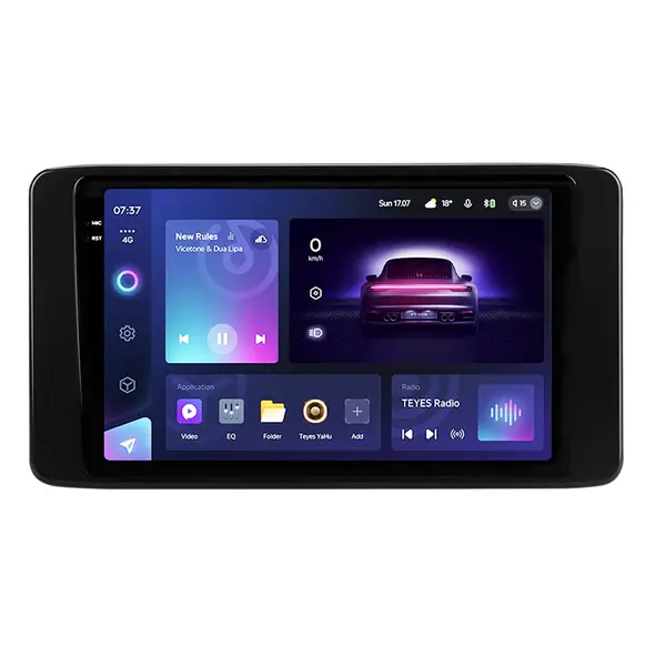 Navigatie Auto Teyes CC3 2K Skoda Rapid 2 2019-2023 4+32GB 10.36" QLED Octa-core 2Ghz, Android 4G Bluetooth 5.1 DSP
