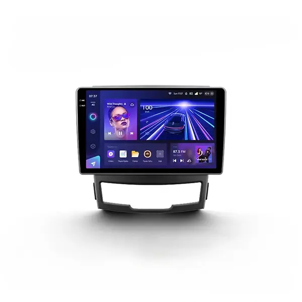 Navigatie Auto Teyes CC3 2K SsangYong Korando 3 2010-2013 4+32GB 9.5" QLED Octa-core 2Ghz, Android 4G Bluetooth 5.1 DSP