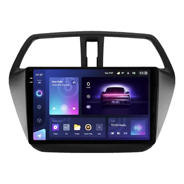 Navigatie Auto Teyes CC3 2K Suzuki SX4 2 2012-2016 4+32GB 9.5" QLED Octa-core 2Ghz Android 4G Bluetooth 5.1 DSP