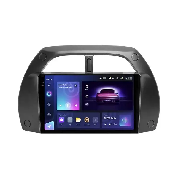 Navigatie Auto Teyes CC3 2K Toyota RAV4 2 XA20 2000-2003 4+64GB 9.5 QLED Octa-core 2Ghz, Android 4G Bluetooth 5.1 DSP