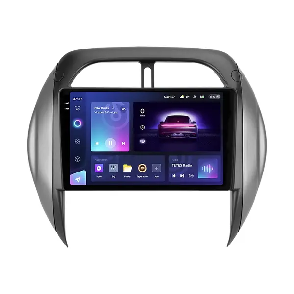 Navigatie Auto Teyes CC3 2K Toyota RAV4 2 XA20 2003-2005 6+128GB 9.5" QLED Octa-core 2Ghz, Android 4G Bluetooth 5.1 DSP