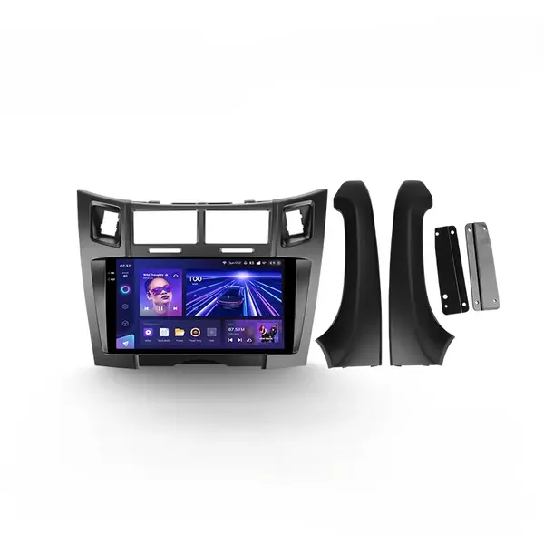 Navigatie Auto Teyes CC3 2K Toyota Yaris 2005-2012 6+128GB 9.5" QLED Octa-core 2Ghz, Android 4G Bluetooth 5.1 DSP
