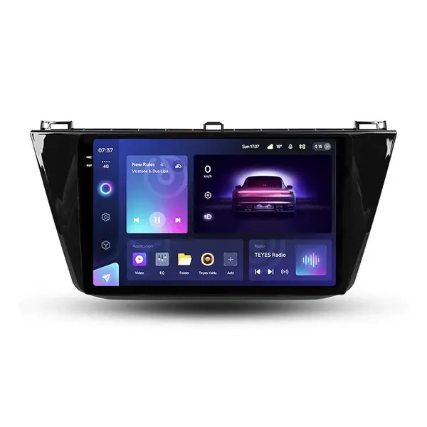 Navigatie Auto Teyes CC3 2K Volkswagen Tiguan 2 2016-2023 4+32GB 10.36" QLED Octa-core 2Ghz Android 4G Bluetooth 5.1 DSP