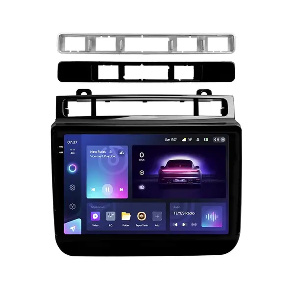 Navigatie Auto Teyes CC3 2K Volkswagen Touareg 2 2010-2018 4+32GB 9.5" QLED Octa-core 2Ghz Android 4G Bluetooth 5.1 DSP
