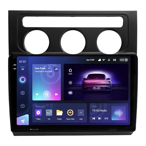 Navigatie Auto Teyes CC3 2K Volkswagen Touran 1 2003-2010 6+128GB 10.36" QLED Octa-core 2Ghz, Android 4G Bluetooth 5.1 DSP