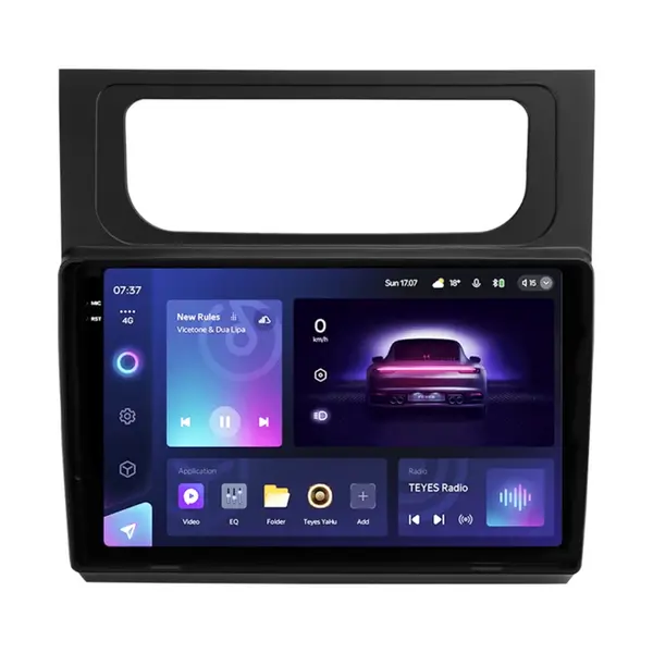Navigatie Auto Teyes CC3 2K Volkswagen Touran 2 2015-2023 6+128GB 10.36" QLED Octa-core 2Ghz Android 4G Bluetooth 5.1 DSP