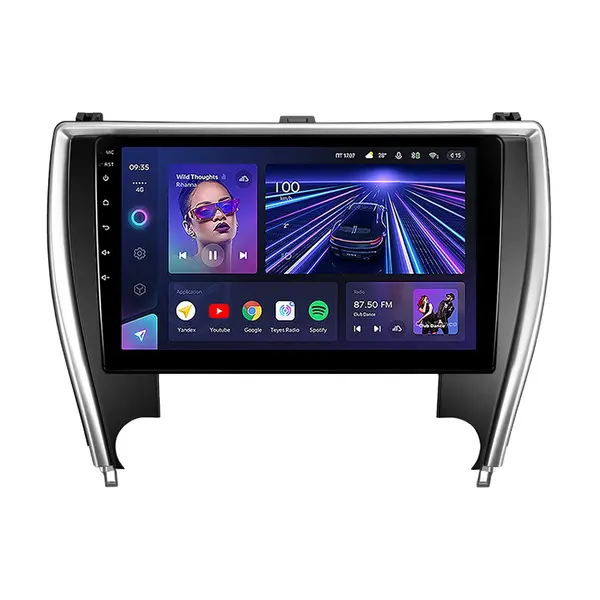 Navigatie Auto Teyes CC3 360° Toyota Camry 7 USA 2014-2017 6+128GB 10.2" QLED Octa-core 1.8Ghz, Android 4G Bluetooth 5.1 DSP