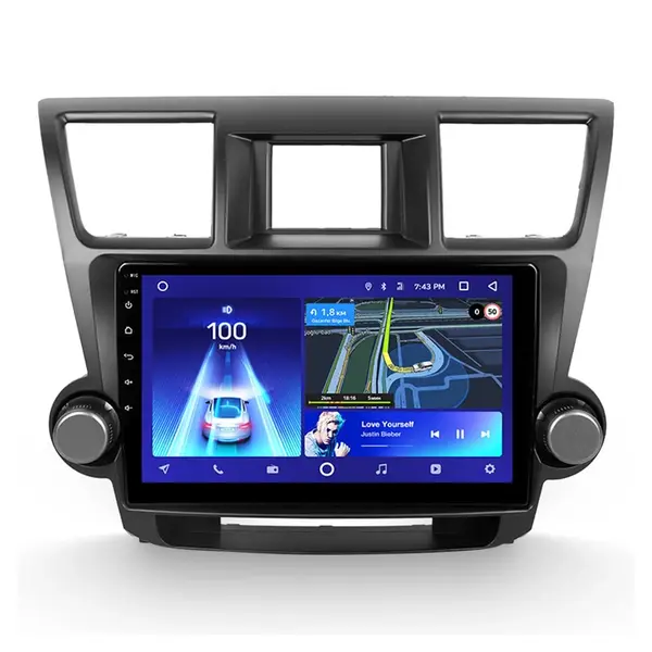 Navigatie Auto Teyes CC3 360° Toyota Highlander 2 2007-2013 6+128GB 10.2" QLED Octa-core 1.8Ghz, Android 4G Bluetooth 5.1 DSP