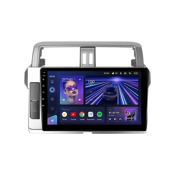 Navigatie Auto Teyes CC3 360° Toyota Land Cruiser Prado J200 2013-2017 6+128GB 10.2" QLED Octa-core 1.8Ghz, Android 4G Bluetooth 5.1 DSP