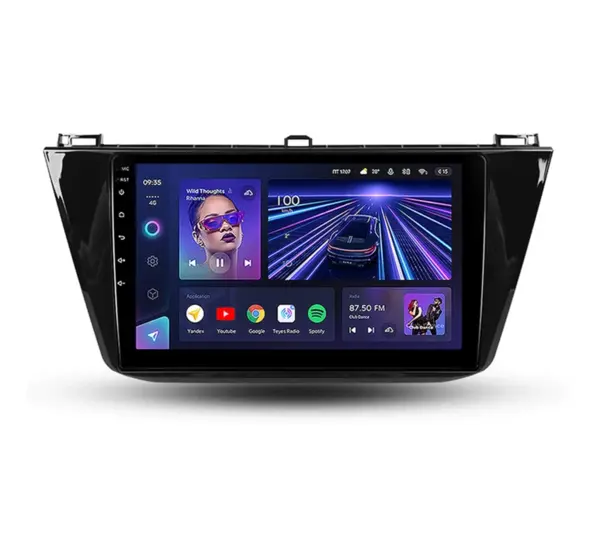 Navigatie Auto Teyes CC3 360 Volkswagen Tiguan 2 2016-2023 6+128GB 10.2" QLED Octa-core 1.8Ghz Android 4G Bluetooth 5.1 DSP