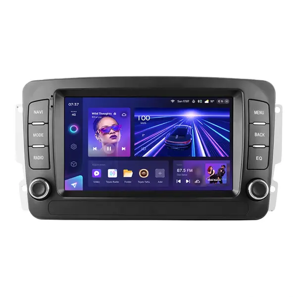 Navigatie Auto Teyes CC3 Mercedes-Benz C Class W203 2004-2011 4+32GB 7" QLED Octa-core 1.8Ghz, Android 4G Bluetooth 5.1 DSP