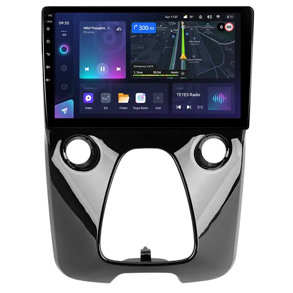 Navigatie Auto Teyes CC3L Peugeot 108 2014-2021 4+64GB 10.2" IPS Octa-core 1.6Ghz, Android 4G Bluetooth 5.1 DSP