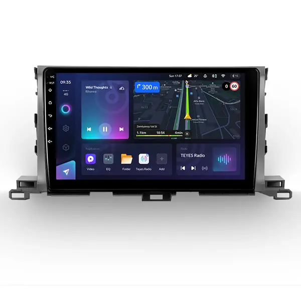 Navigatie Auto Teyes CC3L Toyota Highlander 3 2013-2018 4+64GB 10.2" IPS Octa-core 1.6Ghz, Android 4G Bluetooth 5.1 DSP
