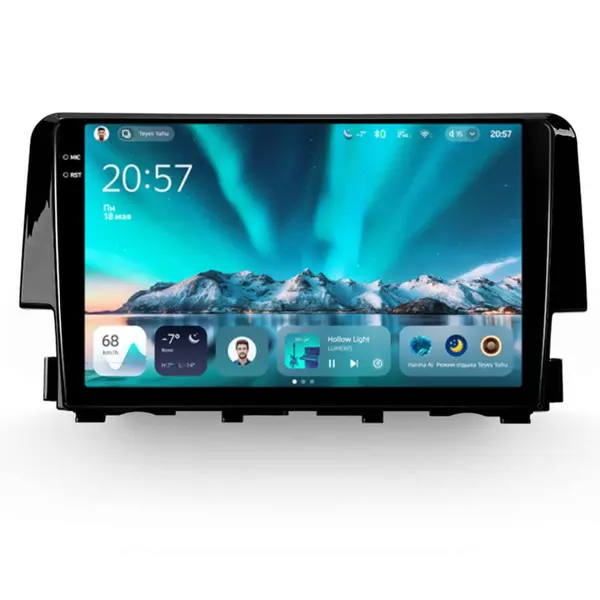 Navigatie Auto Teyes CC4 Honda Civic 10 2015-2020 6+64GB 9.5" QLED Octa-core 2.7Ghz, Android 4G Bluetooth 5.1 DSP