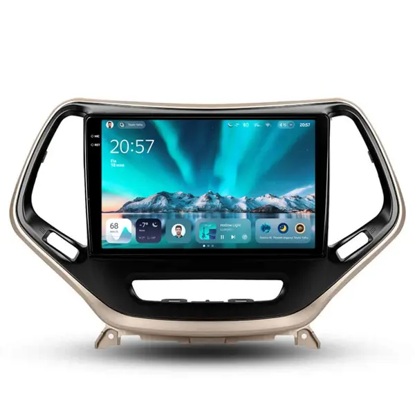 Navigatie Auto Teyes CC4 Jeep Cherokee 5 2015-2018 8+128GB 10.36" QLED Octa-core 2.7Ghz, Android 4G Bluetooth 5.1 DSP