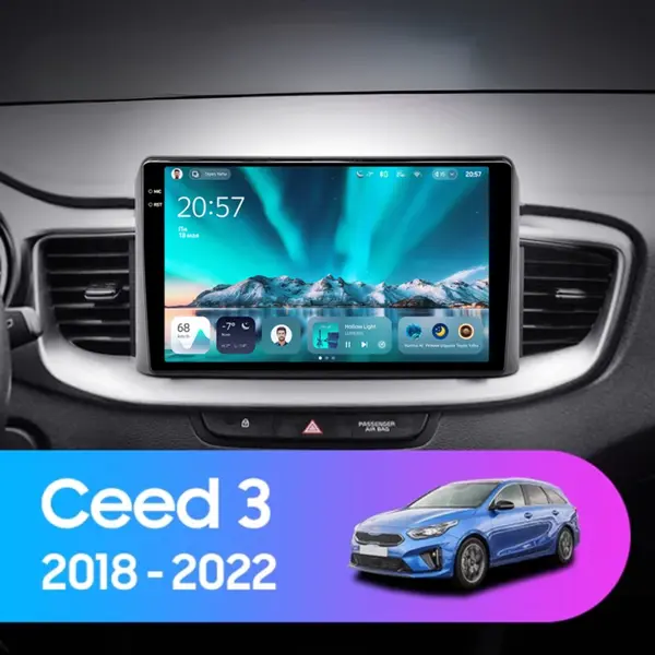 Navigatie Auto Teyes CC4 Kia Ceed 3 2018-2022 6+64GB 10.36" QLED Octa-core 2.7Ghz, Android 4G Bluetooth 5.1 DSP