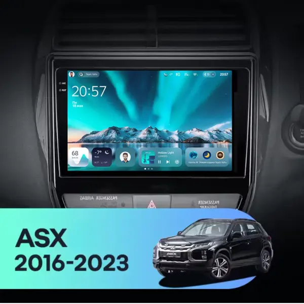 Navigatie Auto Teyes CC4 Mitsubishi ASX 2 2016-2023 6+128GB 9.5" QLED Octa-core 2.7Ghz, Android 4G Bluetooth 5.1 DSP