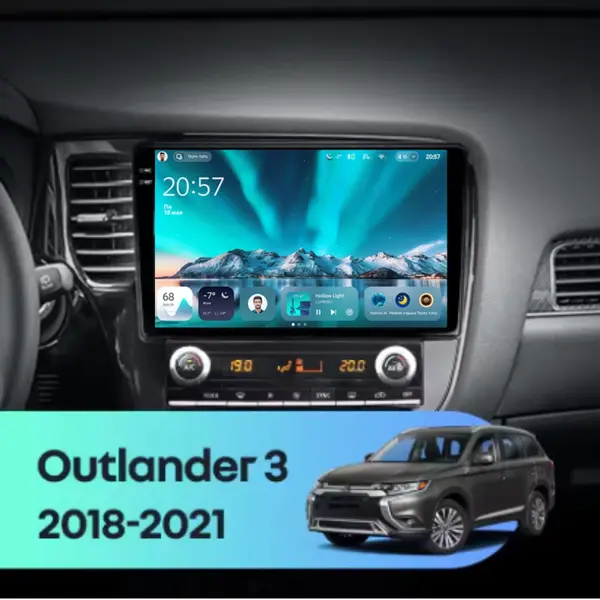 Navigatie Auto Teyes CC4 Mitsubishi Outlander 3 2018-2021 6+64GB 10.36" QLED Octa-core 2.7Ghz, Android 4G Bluetooth 5.1 DSP