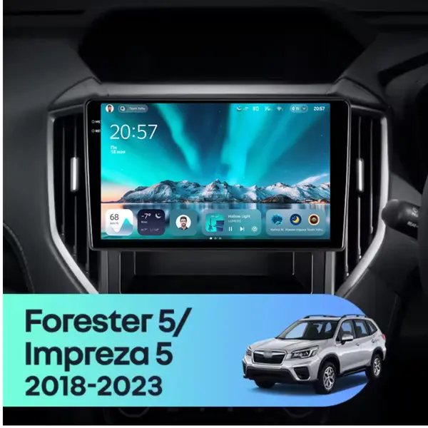 Navigatie Auto Teyes CC4 Subaru Impreza 5 2018-2023 6+128GB 9.5" QLED Octa-core 2.7Ghz, Android 4G Bluetooth 5.1 DSP