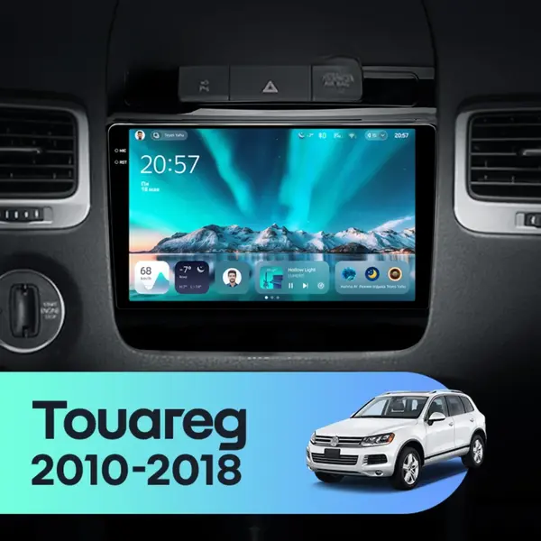 Navigatie Auto Teyes CC4 Volkswagen Touareg 2 2010-2018 6+128GB 9.5" QLED Octa-core 2.7Ghz, Android 4G Bluetooth 5.1 DSP