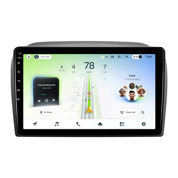 Navigatie Auto Teyes CC4L DTS Fiat Doblo 2 2009-2015 6+64GB 9" QLED Qualcomm 2Ghz, Android 4G Bluetooth 5.1 DSP
