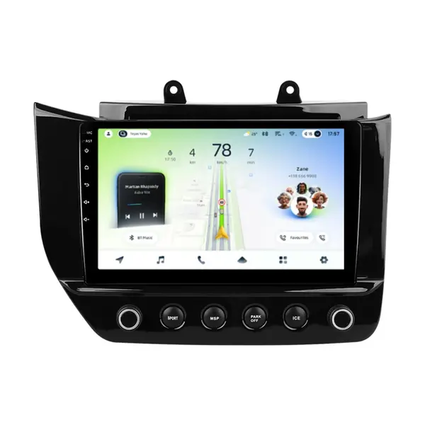 Navigatie Auto Teyes CC4L DTS Maserati GranTurismo 2007-2019 6+64GB 9" QLED Qualcomm 2Ghz, Android 4G Bluetooth 5.1 DSP