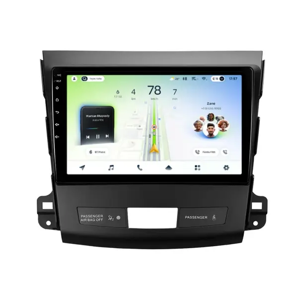 Navigatie Auto Teyes CC4L DTS Mitsubishi Outlander 2 2007-2013 6+64GB 9" QLED Qualcomm 2Ghz, Android 4G Bluetooth 5.1 DSP