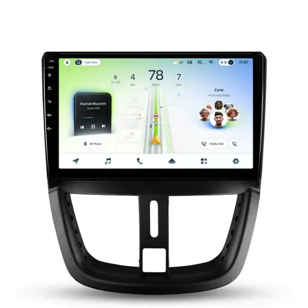 Navigatie Auto Teyes CC4L DTS Peugeot 207 2006-2015 6+64GB 9" QLED Qualcomm 2Ghz, Android 4G Bluetooth 5.1 DSP