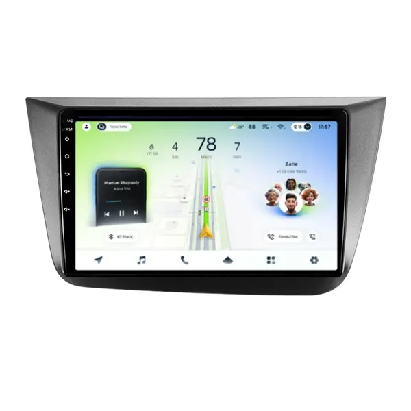 Navigatie Auto Teyes CC4L DTS Seat Altea 5P 2004-2015 6+64GB 9" QLED Qualcomm 2Ghz, Android 4G Bluetooth 5.1 DSP