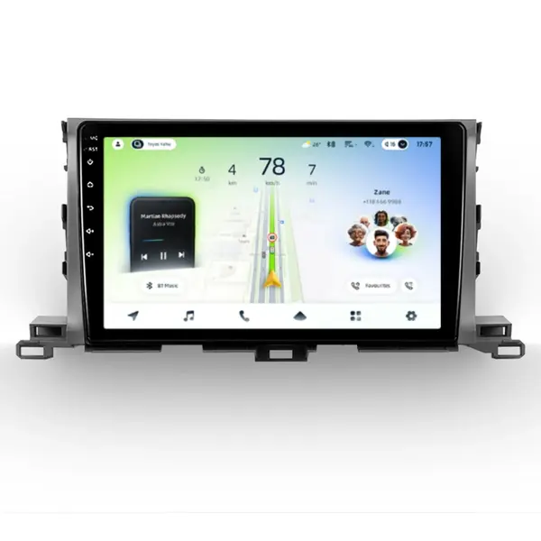 Navigatie Auto Teyes CC4L DTS Toyota Highlander 3 2013-2018 6+64GB 10.2" QLED Qualcomm 2Ghz, Android 4G Bluetooth 5.1 DSP
