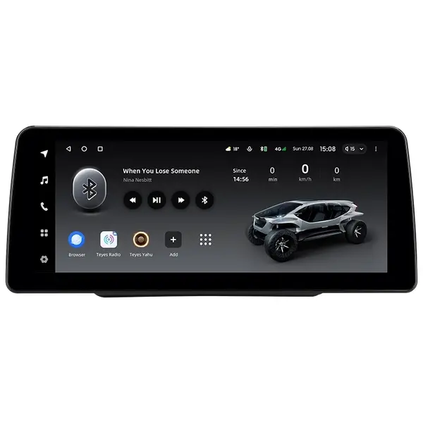 Navigatie Auto Teyes Lux One 360° 6+128GB 12.3" IPS Octa-core 2Ghz, Android 4G Bluetooth 5.1 DSP