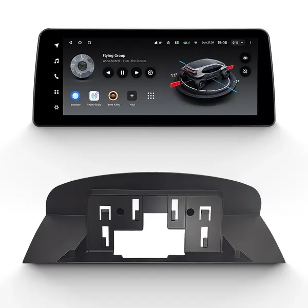 Navigatie auto Teyes Lux One BMW Seria 5 E60 2007-2010 CIC 6+128GB 12.3 IPS Octa-Core 2.0 GHz Android 4G DSP Bluetooth 5.1