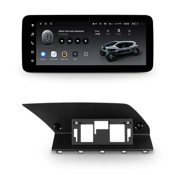 Navigatie auto Teyes Lux One Mercedes-Benz GLK X204 2008-2012 NTG 4.0 6+128GB 12.3” IPS Octa-Core 2.0 GHz Android 4G DSP Bluetooth 5.1