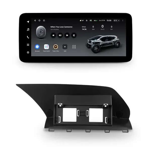 Navigatie auto Teyes Lux One Mercedes-Benz GLK X204 2012-2015 NTG 4.5 6+128GB 12.3 IPS Octa-Core 2.0 GHz Android 4G DSP Bluetooth 5.1