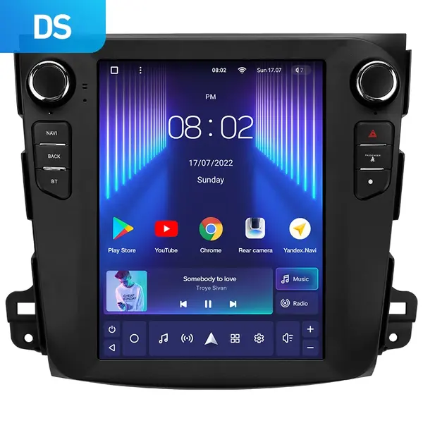 Navigatie Auto Teyes Tip Tesla TPRO 2 Citroen C-Crosser 2007-2012 4+64GB 9.7" QLED Octa-core 1.8Ghz, Android 4G Bluetooth 5.1 DSP