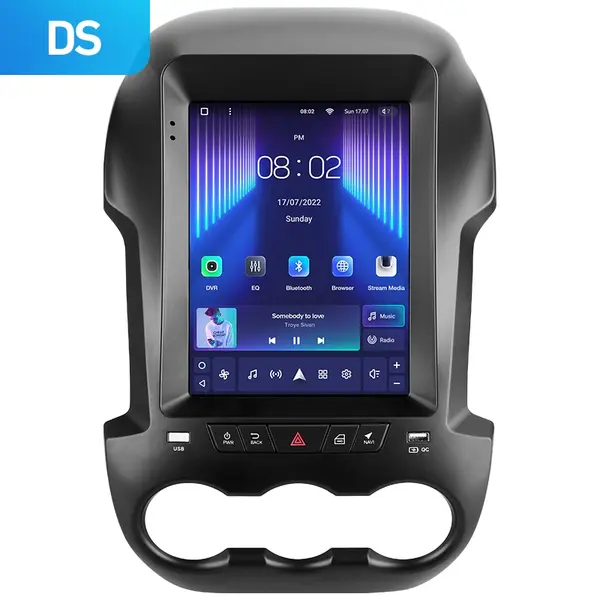 Navigatie Auto Teyes Tip Tesla TPRO 2 Ford Ranger 3 2011-2018 4+64GB 9.7" QLED Octa-core 1.8Ghz Android 4G Bluetooth 5.1 DSP