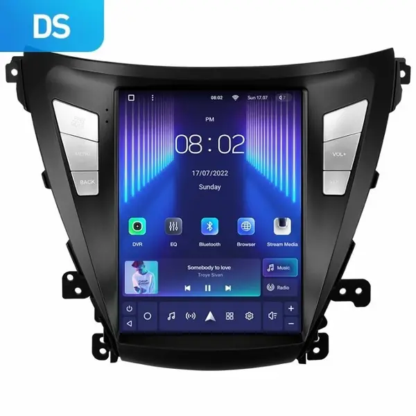 Navigatie Auto Teyes Tip Tesla TPRO 2 Hyundai Elantra 5 2010-2016 4+64GB 9.7" QLED Octa-core 1.8Ghz, Android 4G Bluetooth 5.1 DSP