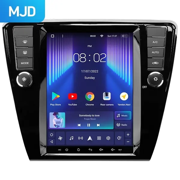 Navigatie Auto Teyes Tip Tesla TPRO 2 Skoda Octavia 3 2013-2018 3+32GB 9.7" QLED Octa-core 1.8Ghz, Android 4G Bluetooth 5.1 DSP