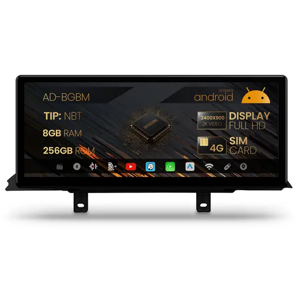 Navigatie BMW Seria 2 F22 F45 F46 (2013-2016), Varianta NBT, Android 13, BM-Octacore 8GB RAM + 256GB ROM, 12.3 Inch -