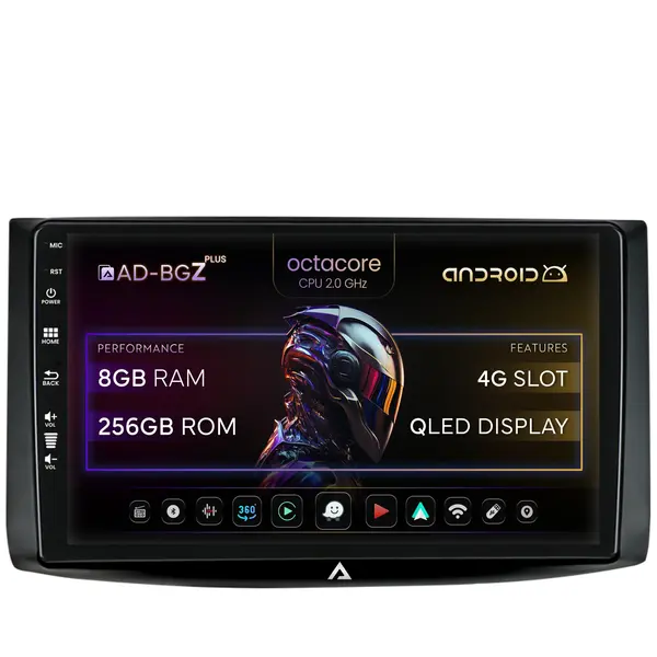 Navigatie Chevrolet Aveo (2006-2012), Android, Z-Octacore 8GB RAM + 256GB ROM, 9 Inch - AD-BGZ9008+AD-BGRKIT245