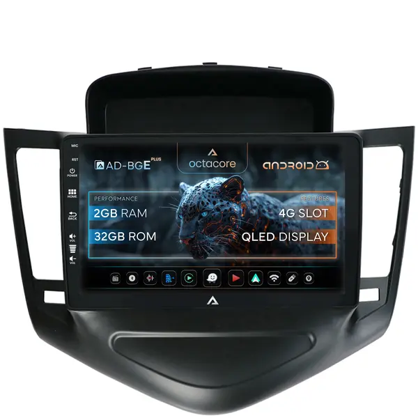 Navigatie Chevrolet Cruze (2008-2014), Android, E-Octacore 2GB RAM + 32GB ROM, 9 Inch - AD-BGE9002+AD-BGRKIT237
