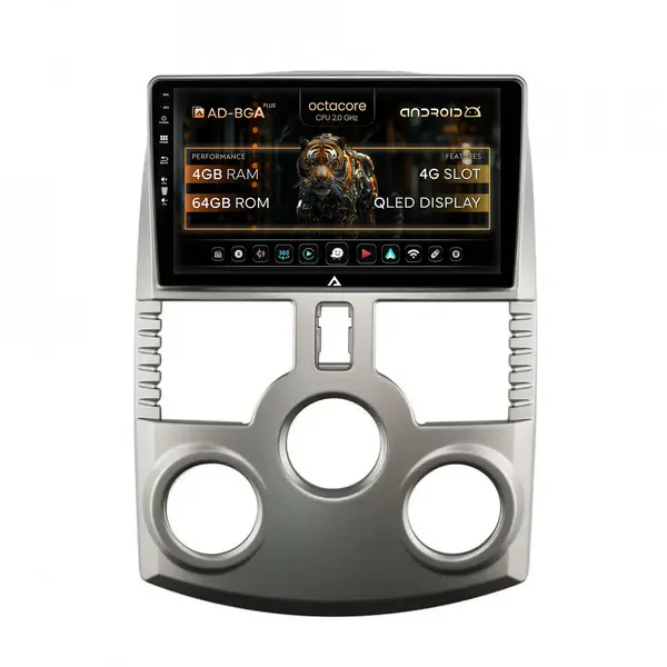 Navigatie Daihatsu Terios (2005+), Android, A-Octacore 4GB RAM + 64GB ROM, 9 Inch - AD-BGA9004+AD-BGRKIT109V3