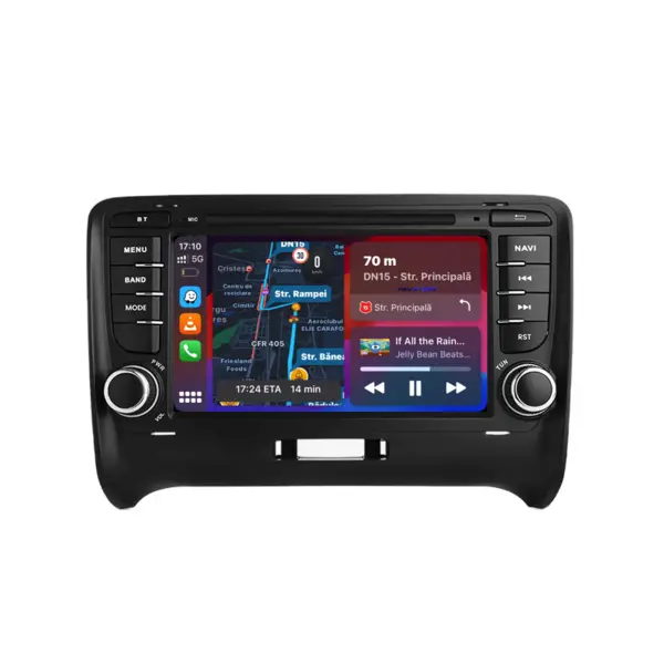 Navigatie Dedicata Audi TT (2006 - 2014), 7 Inch, 2Gb Ram, 32Gb Stocare, Android Auto, Carplay
